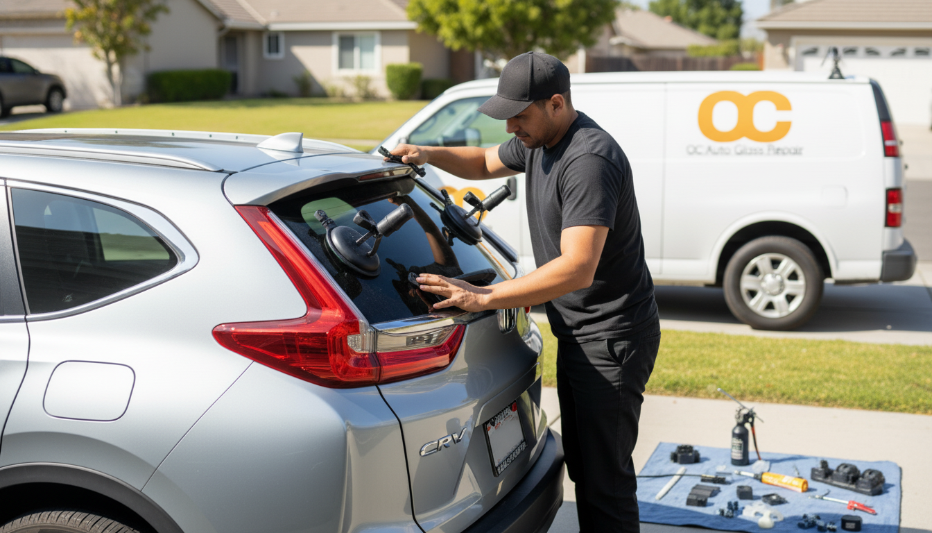 Rear Glass Replacement | OC Auto Glass Repair — OC Auto Glass Repair Costa Mesa CA